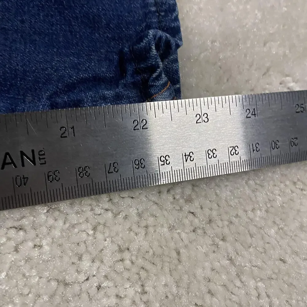 Vintage 50s Range Roper Jeans Mens Blue Denim Workwear Wide Leg High Rise